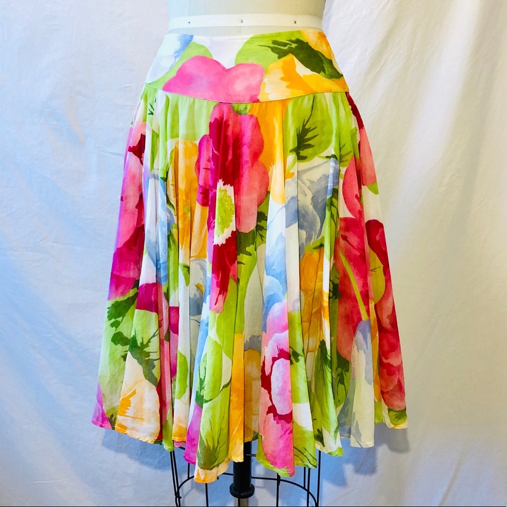 KENZO double circle skirt.